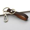 Versatile Leather Keychain with Reinforced Loop All Day Comfort Carry Light Key Holder for Formal Casual Occasions