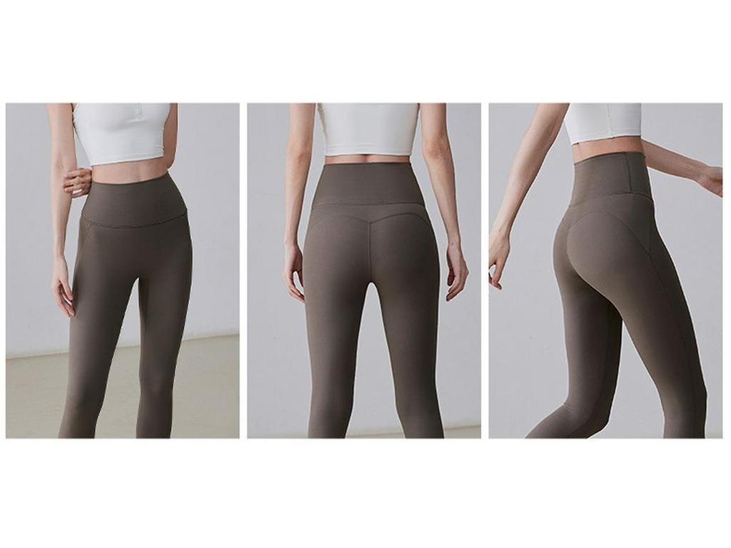Seamless High-Waist Butt-Lifting Yoga Leggings for Women