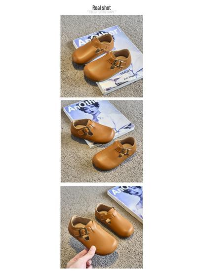 Retro Britischer Stil Samt Warme Weiche Sohle Schuhe für Kinder 3-9 Jahre - Unisex Kleinkind Fußbekleidung 2025