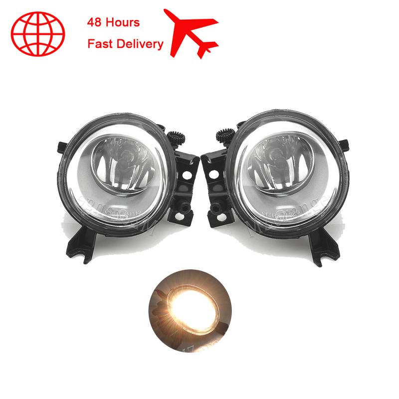 for VW Touareg 2003 2004 2005 2006 2007-2010 Fog Light For Volkswagen Halogen LED Front Fog Lamp Headlight DRL accessories