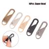 10Pcs Bag Suitcase Zipper Head Plastic DIY Sewing Craft Zipper Slider Puller Zipper Repair Kit Replacement For Broken Buckle