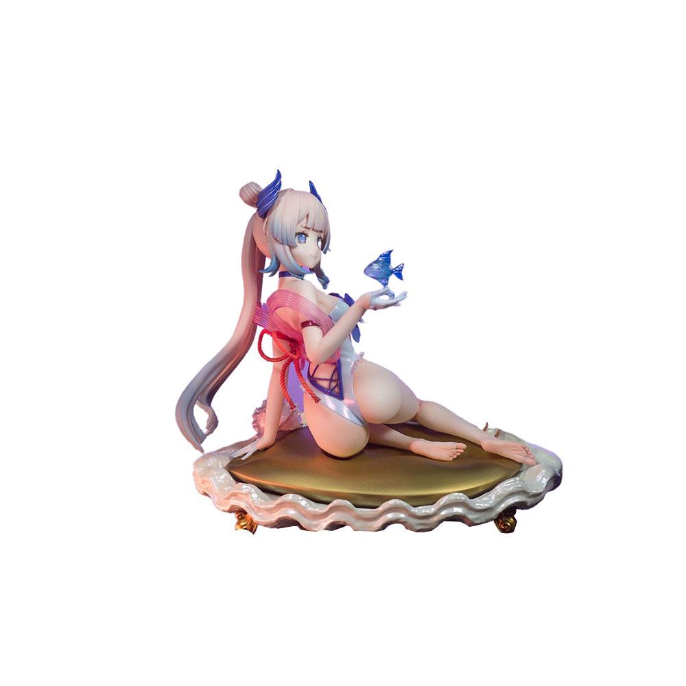 16CM Anime Game Genshin Impact Figure Coral Palace Sea Sitting Position Anime Model Toys Gifts Collection Decoration Ornaments