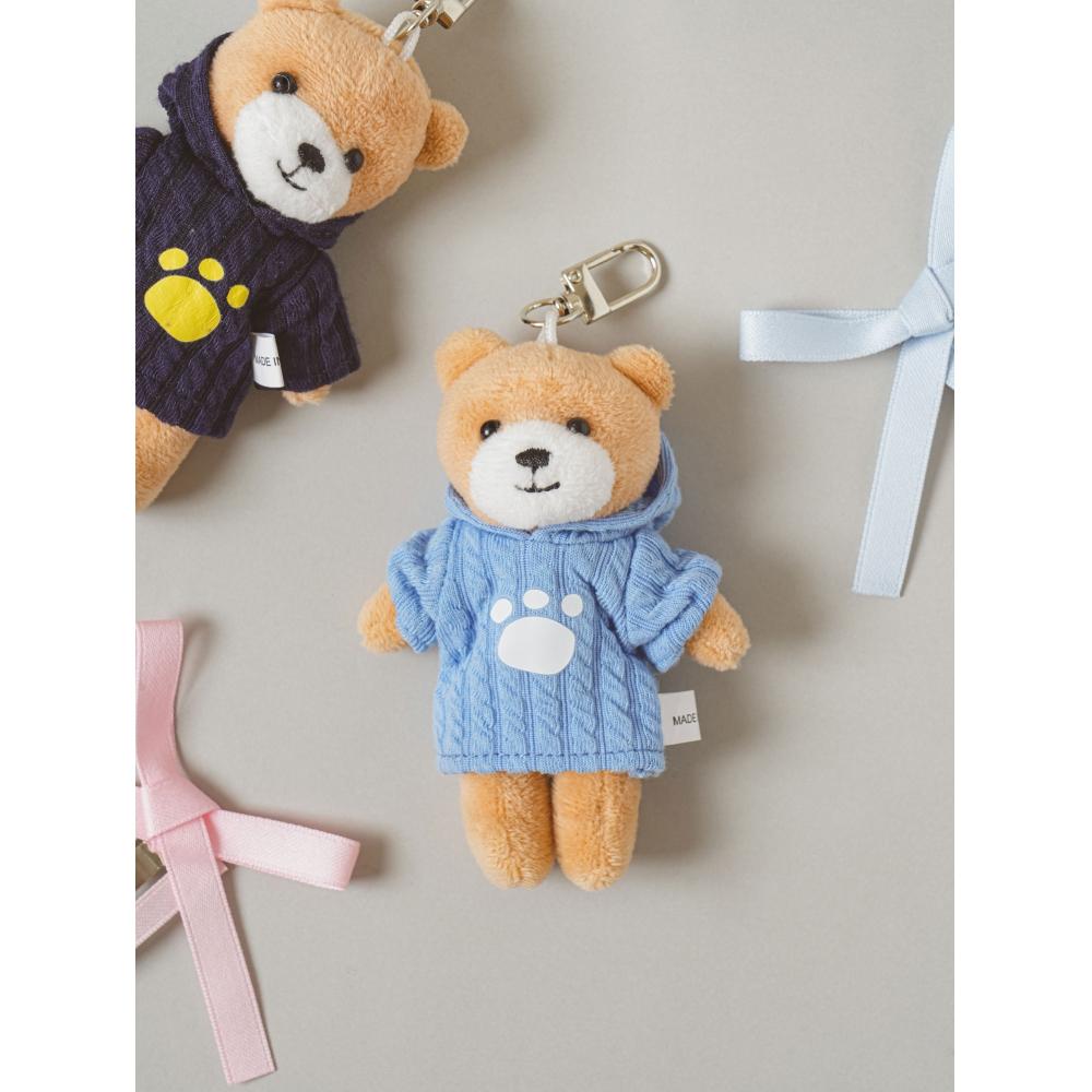 

Брелок с капюшоном Daiso Bear navy
