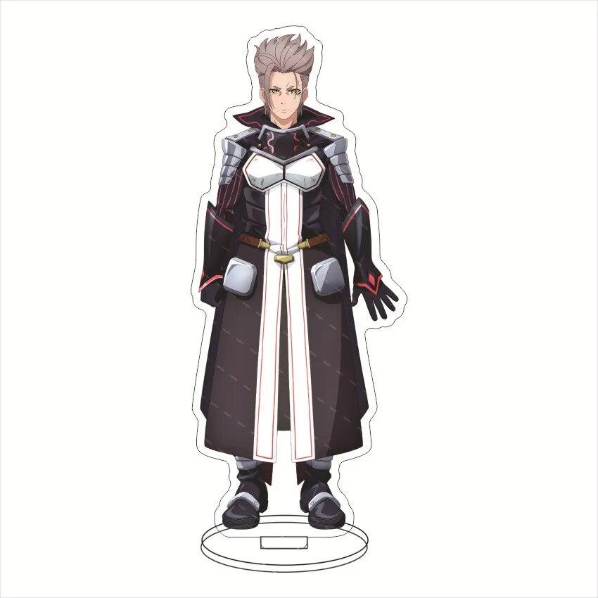 Japan Cartoon Shangri-La Frontier Anime Figur Cosplay Akrylová stojící cedulka Model hračka 15CM talíř Dekor Dekor Fanoušci Vánoční dárek