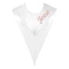 Personalized Color Honor Sash Bachelor's Graduation Gown With V-neck Shawl