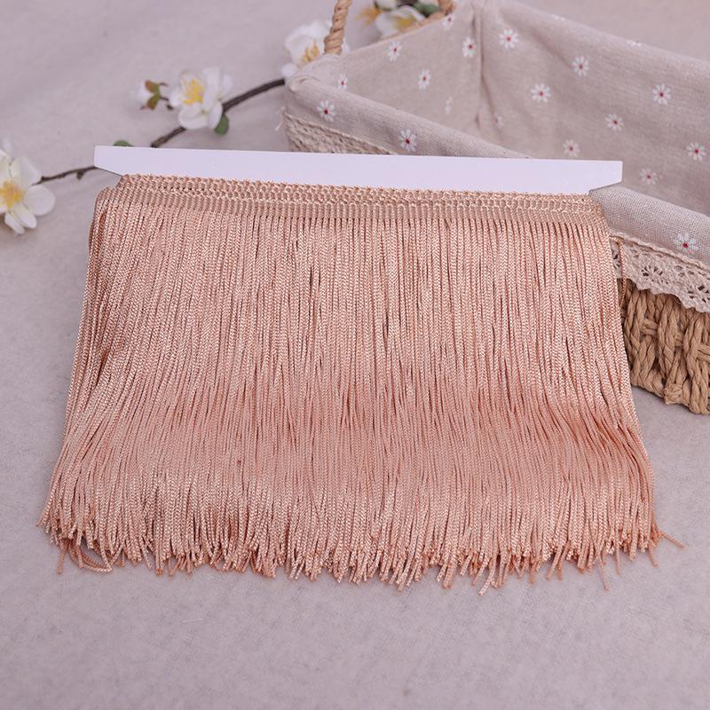 Polyester Fringe Tassel Trim (10-20cm) for Stage Costumes, Curtains, Carpets, and Lace Decorations