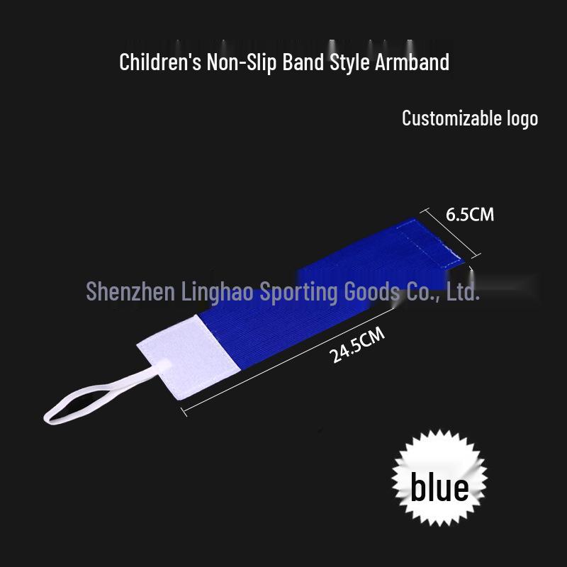 Protiskluzová fotbalová kapitánská páska na suchý zip pro děti a dospělé - Pro trénink týmu a použití při zápase