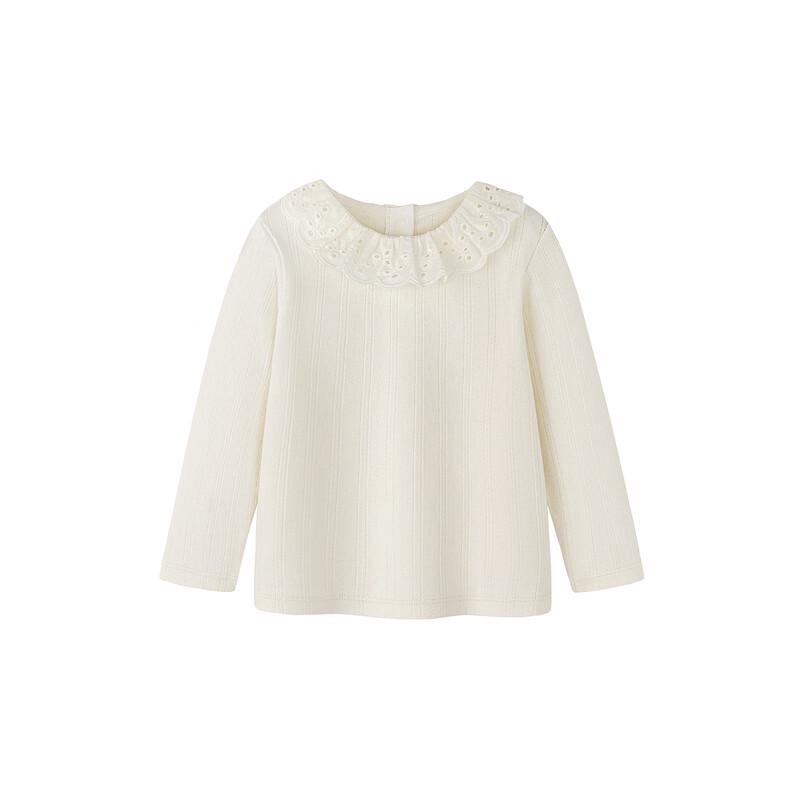 Minibala Girls' Long Sleeve Collared T-Shirt