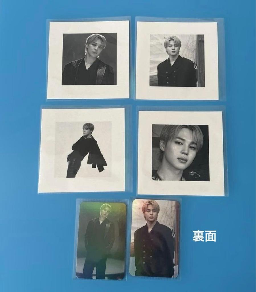 [USED] BTS JIMIN Square Photo Film Bookmark Hologram Photocard