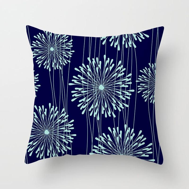 Luxury Home Decor Cushion Cover Office Sofa Cushion Cover Simple Fireworks Geometric Pattern Pillow Cover