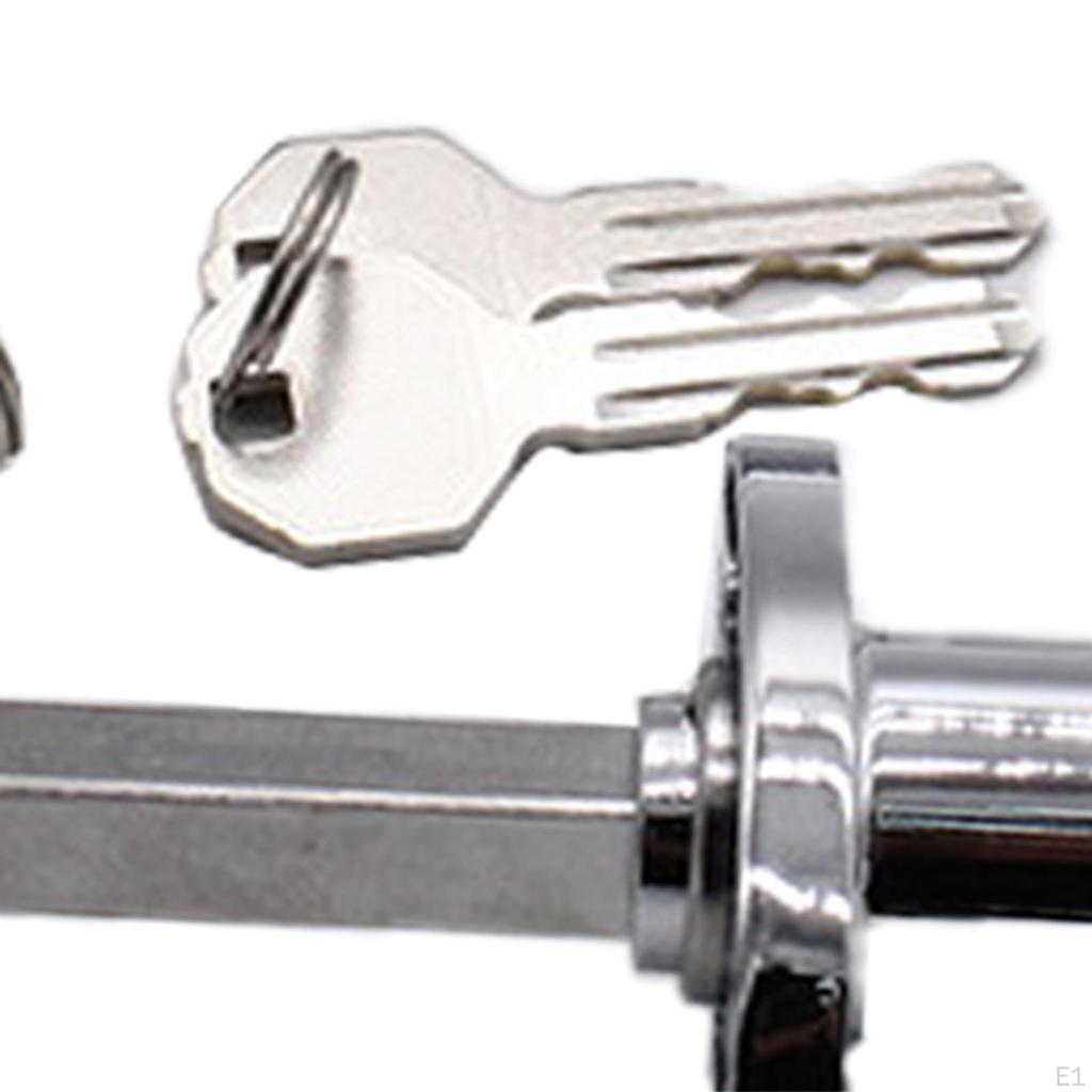 2x Car Outside Locking Door Handles Handle Lock Easy Installation Spare Part Wear
