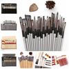 24pcs/set Nylon Hair Oil Painting Brush Wooden Handles Watercolor Paint Brush Pen  Children