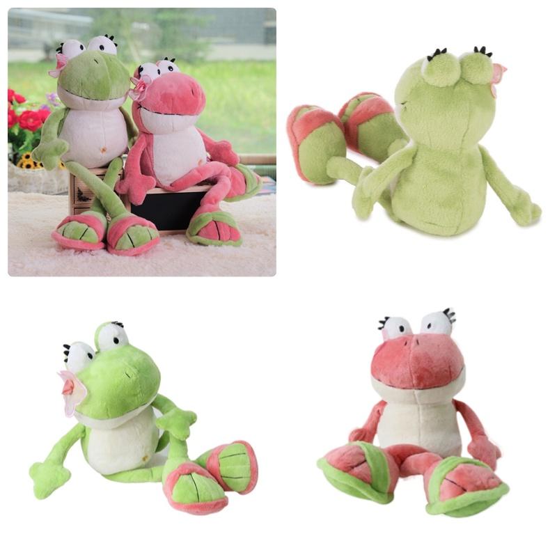 Cute Plush Frog Toy With Long Legs Perfect Gift For Girls And Couples