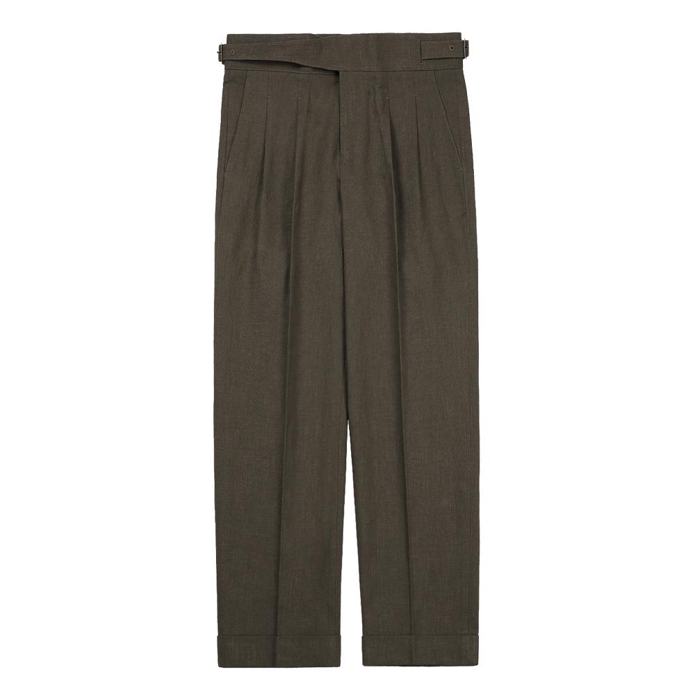 Solti 8S Linen Gurkha Trousers (Brown)