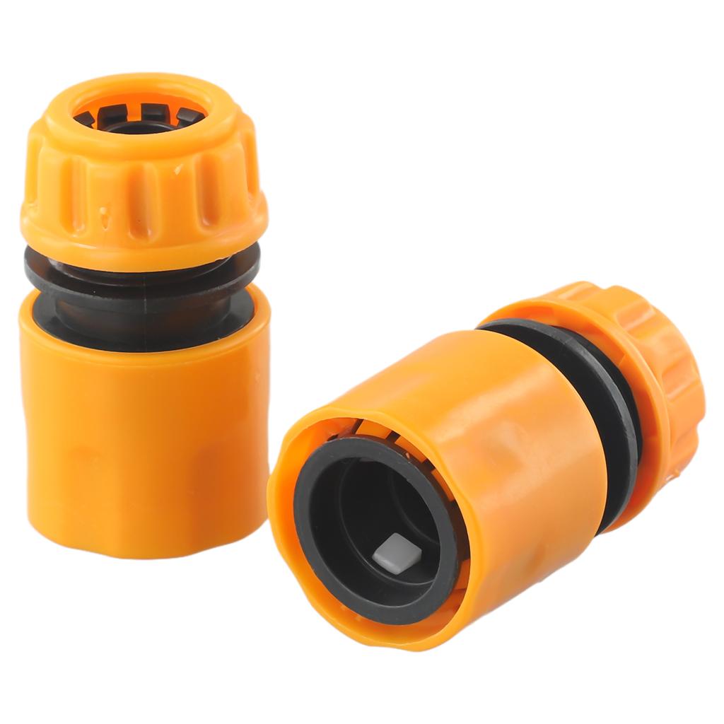 10pcs Plastic Garden Hose Connectors for 3/4 Inch and 1/2 Inch Water Taps Used In Lawn and Car Wash Applications