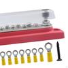 10 Terminal Bus Bar Kit Dustproof Replaces Parts Easily Install Professional with Cover AC 110-300V
