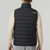 Li Ning Badminton Series Solid Color Training Warm Casual Down Vest Unisex Vests Black AMRT019-1