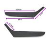 Golf 6 Two-Doors Station Wagon Car Interior Front Left Right Door Handle Cover Panel Trim Replacement For Volkswagen 2009-2013