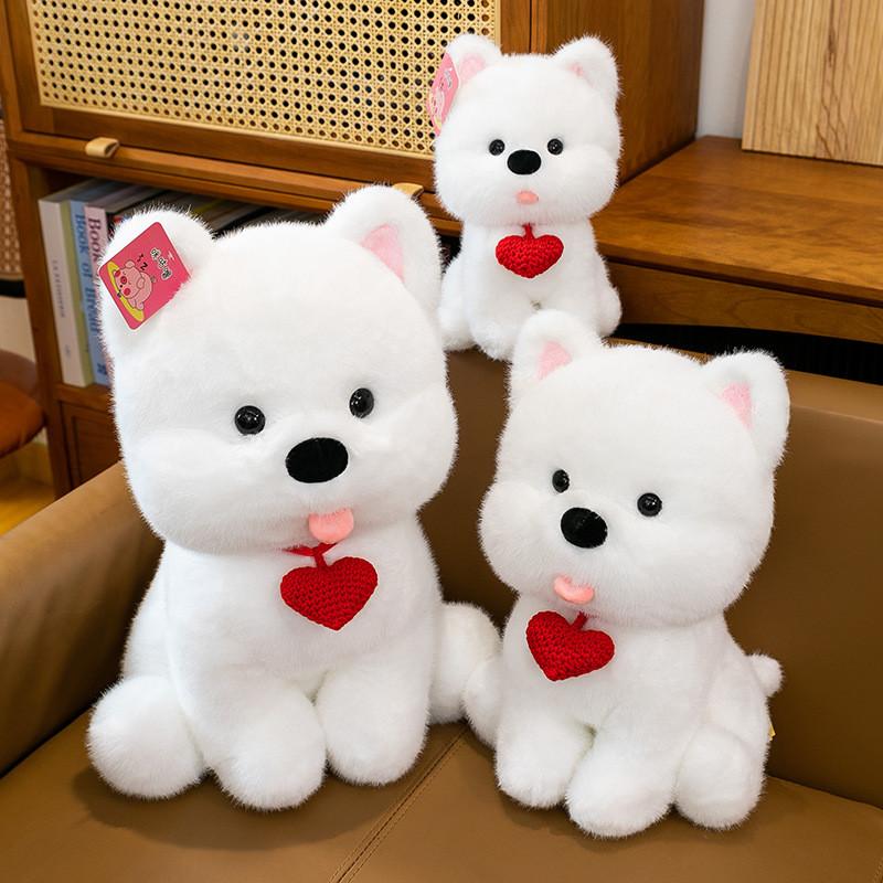 West Highland White Terrier Plush Toy Pp Cotton Filling Children Playroom Decor