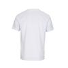 Under Armour Mens Training Series Striped Logo Print Comfortable V-Neck Short Sleeve T-Shirt Unisex Tops White 25500519-100