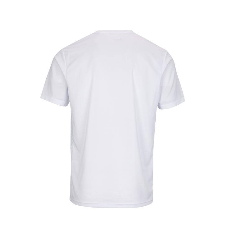 Under Armour Mens Training Series Striped Logo Print Comfortable V-Neck Short Sleeve T-Shirt Unisex Tops White 25500519-100