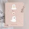 West Heights Suitable for iPad Pro 11-inch Y Folding Sticker Tablet Protective Case iPad Pro13-inch Cute Niche