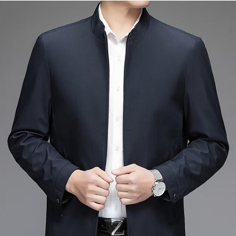 

ROMON Men s Short Business Insulated Jacket with Lapel Collar 3XL