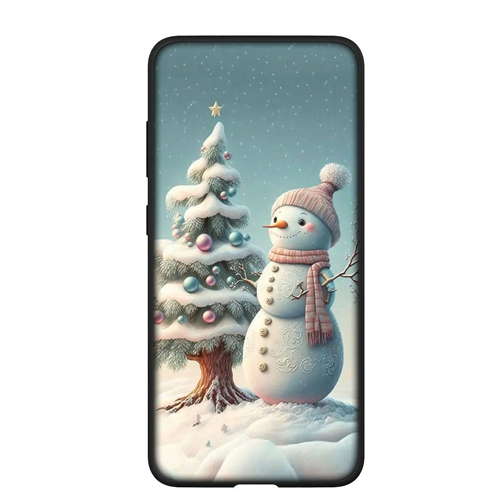 Phone Case for Samsung Galaxy S25 S24 S23 iPhone 16 15 Xiaomi Redmi Note 14 13 12 16E X 11 Pro Max OPPO Moto A3 Huawei Gift Merry Christmas Tree Cover