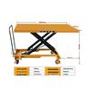 Mobiler elektrisch-hydraulischer Scherenhubbühnen-Plattformwagen