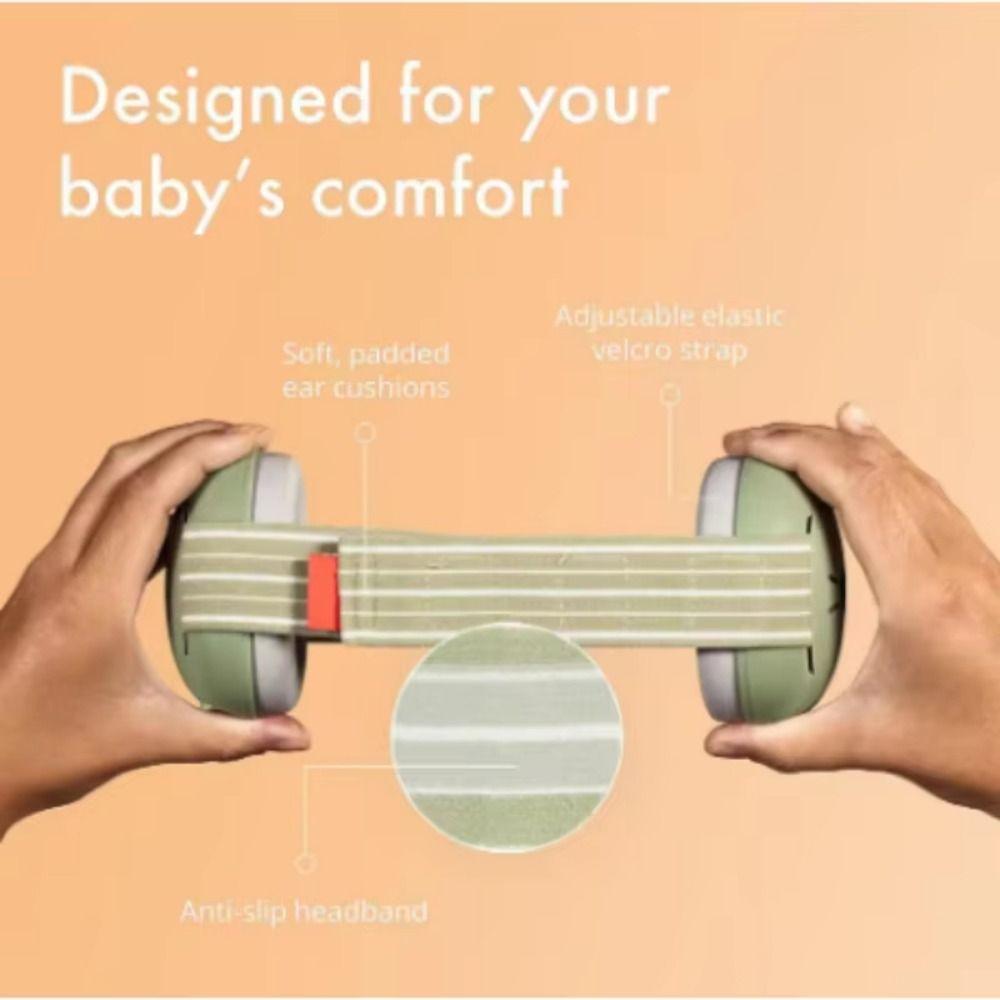 2 in 1 Noise-Reducing Earmuffs Portable Infant Noise Reduction Earmuffs  Outdoor Activities