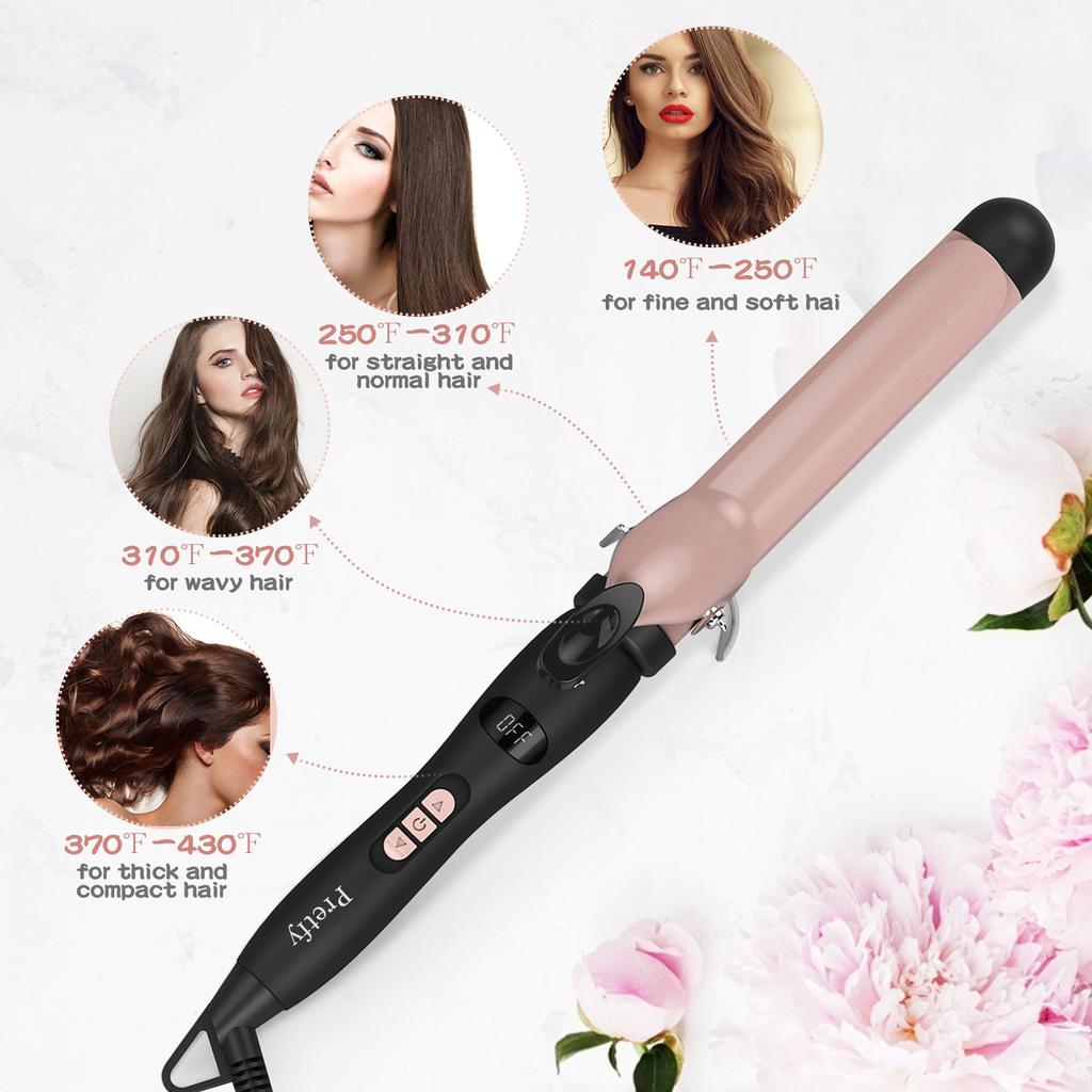Hübscher 1,25-Zoll-Lockenstab