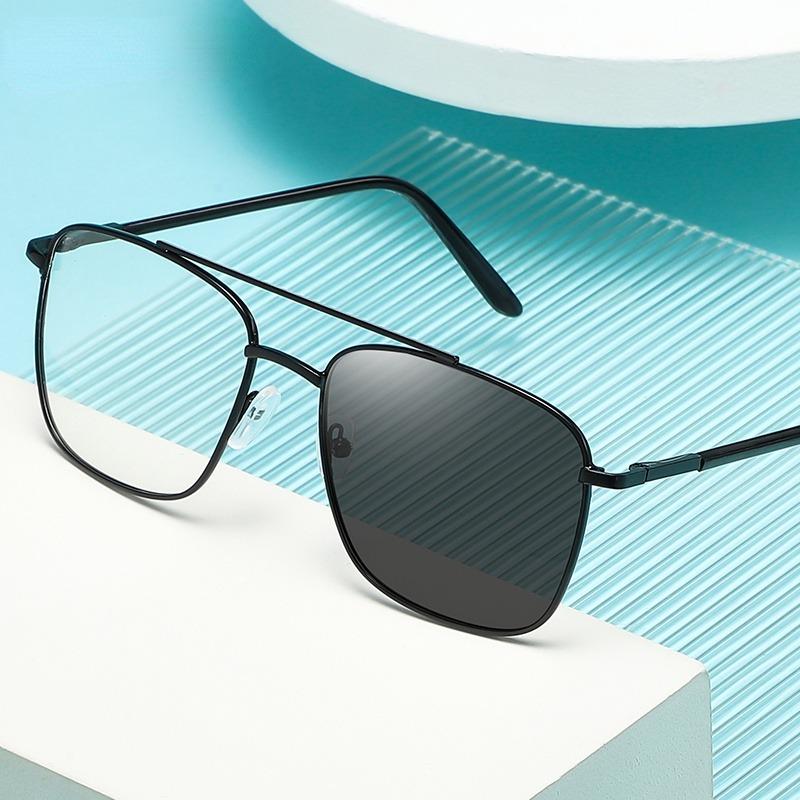 Pochromic Anti Radiation Eyeglass Metal Computer Glasses Anti Blue Light Eyeglasses for Woman/Man