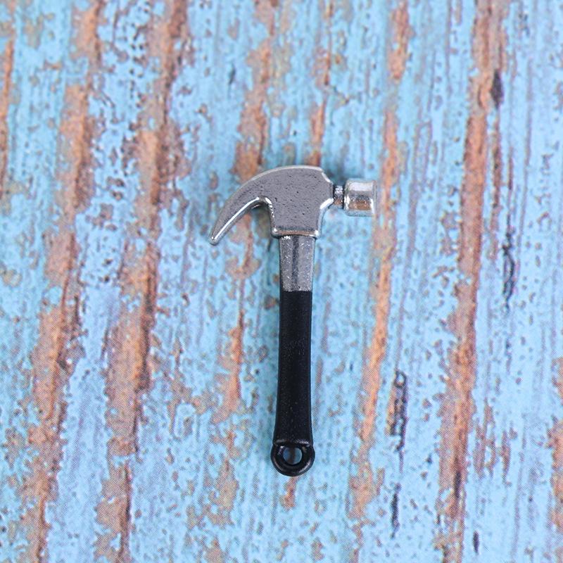 6 Pcs/Set Dollhouse Mini Repair Kits Accessories Hammer Wrench Furniture Toys