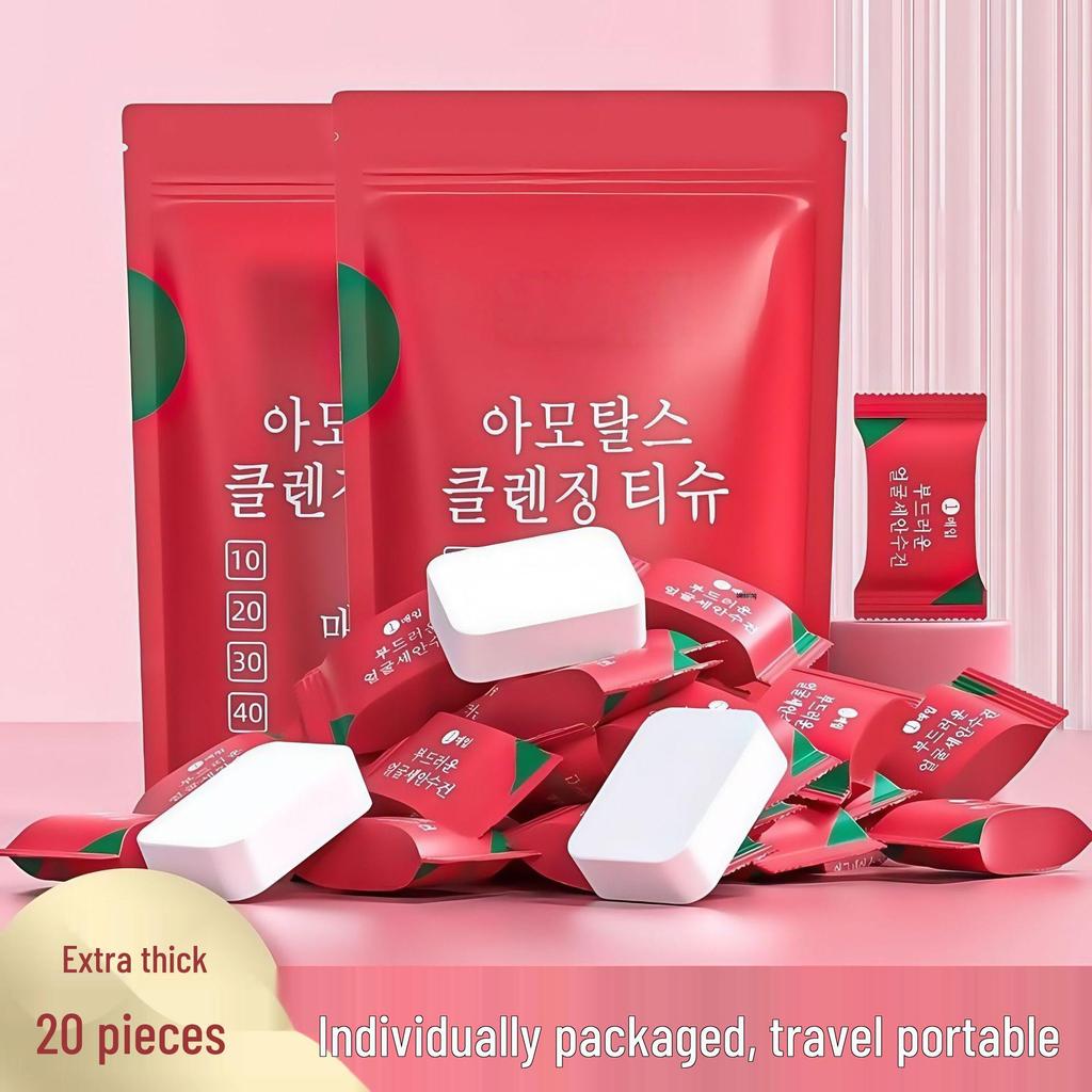 Portable Compressed Thickened Facial Cleansing Towel – Individually Packaged, Travel-Ready, Disposable Bath Towel