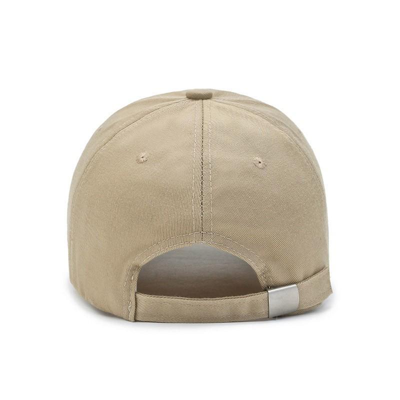 Korean-Style Embroidered Soft Brim Baseball Cap - Unisex Outdoor Sun Protection Duckbill Hat