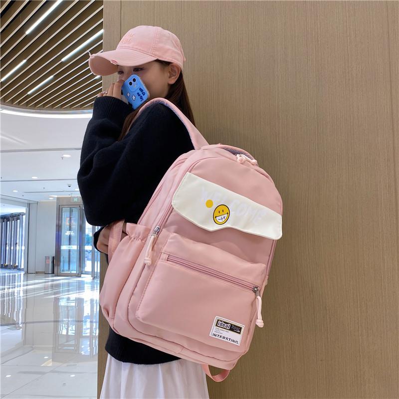 Schoolbag schoolbag female ins college style Japanese Korean version middle school student junior high school student backpack Mori cute girl backpack