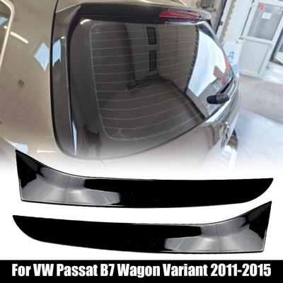 1 Pair Rear Window Side Spoiler for Volkswagen VW Passat B7 Wagon Variant 2011-2015