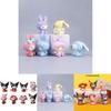 Charming Sanrio Kuromi Blind Box Anime Figure Delightful Melody Doll Tabletop Decoration Model