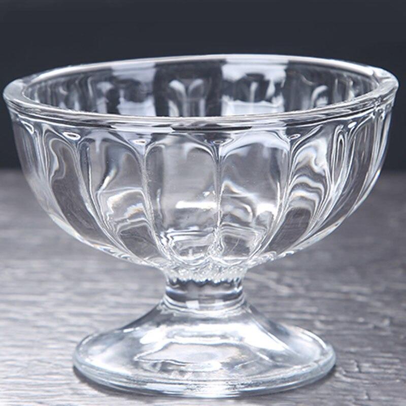 180ml Dessert Glass Transparent Glass Cocktail Drink Jelly Yogurt Mousse Ice Cream Dessert Western Dessert Container Transparent