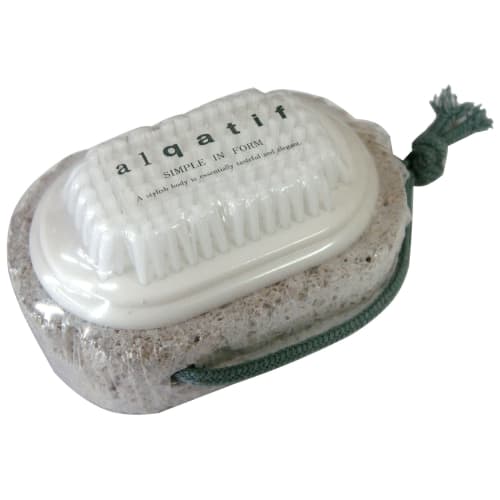 

Ishimizu Pumice Stone with Pumice Brush for Heel Calluses 00892