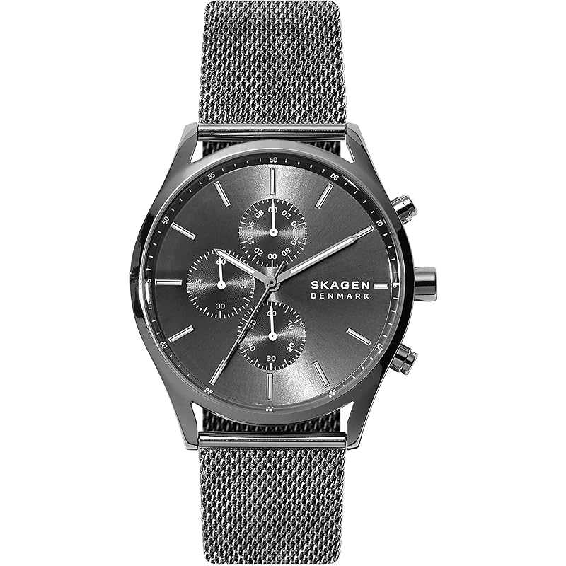 

[Skagen] watch HOLST SKW6608 men s Officially imported product black