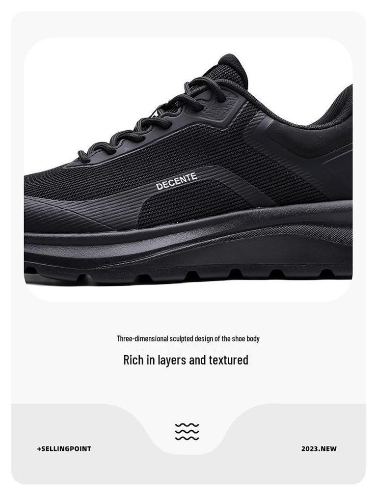 Męskie jesienne buty trekkingowe i górskie z niską cholewką z siateczki - Oddychające, antypoślizgowe, codzienne sneakersy do chodzenia