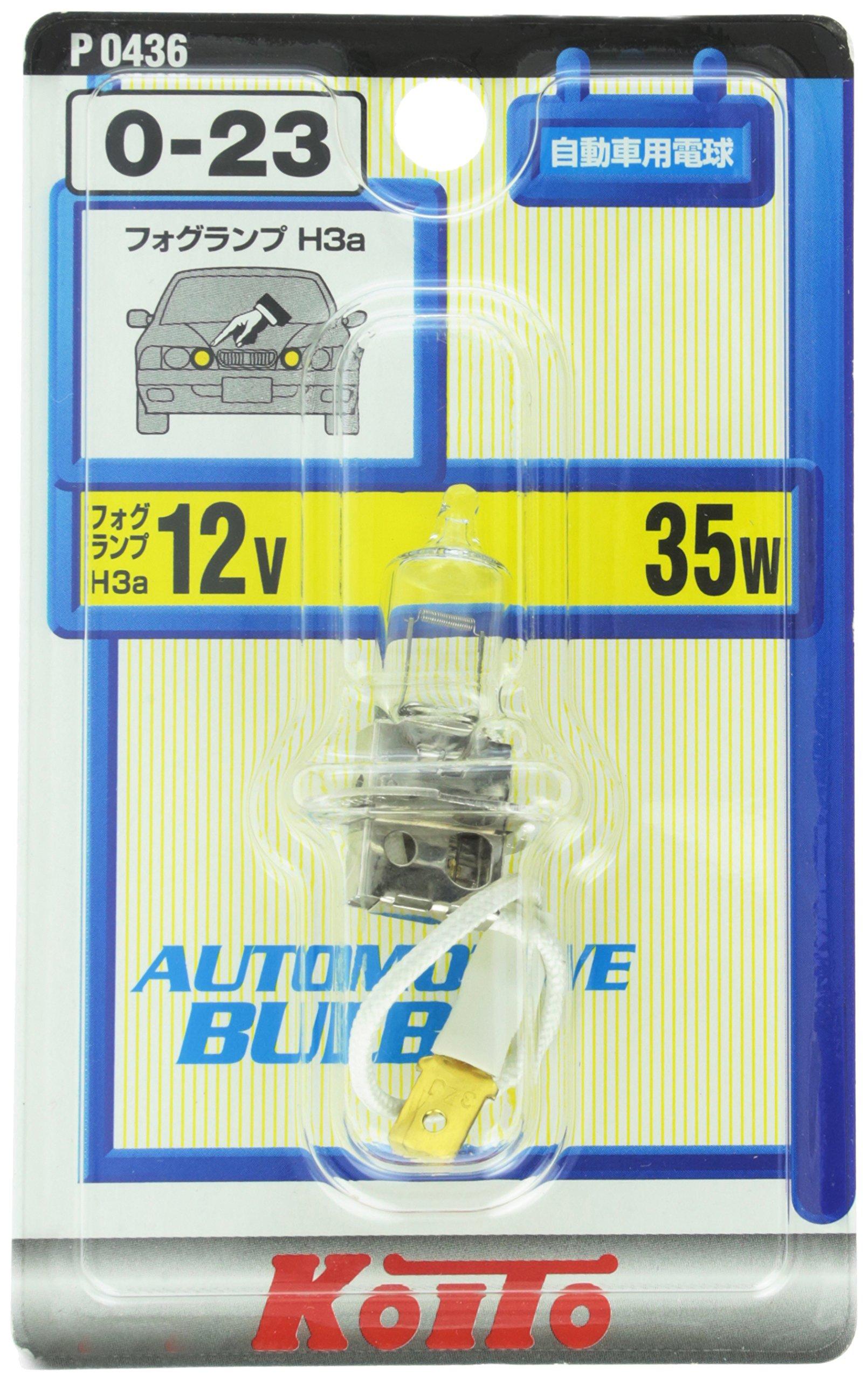 

KOITO Manufacturing Normal Halogen 12V 35W P0436 Light Bulb [Koito Co., Ltd.] (1 piece) [Part Number]