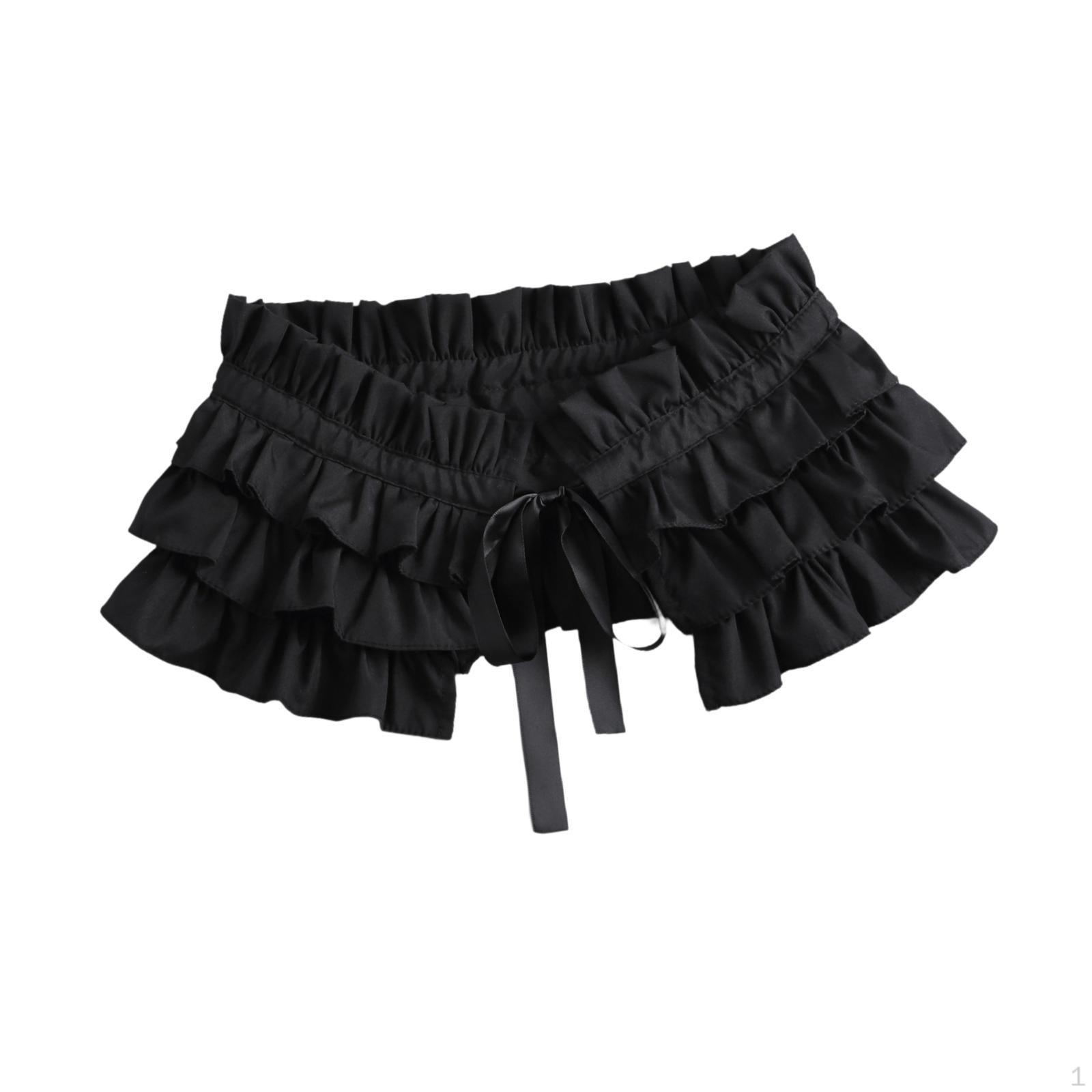 

Жіночий комір із оборками, знімний, модний, м’який костюм-сорочка з оборками чорний