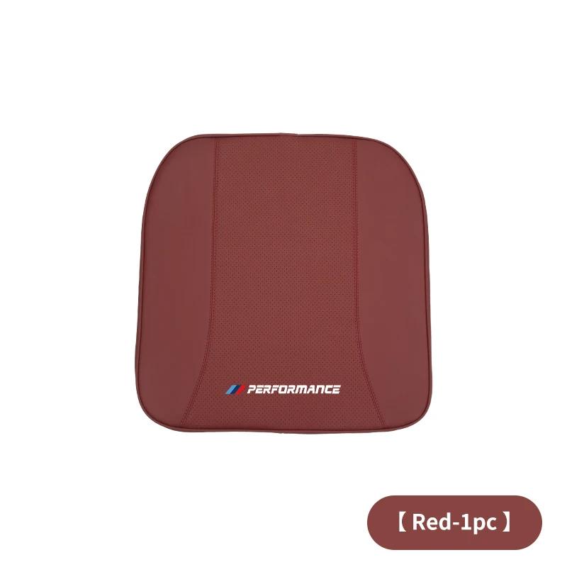 Hot 2025 Car Seat Pad Anti-slip Protect Seat Cover Mat Leather Cushion For BMW M Sport M1 M3 M4 M5 M6 E46 E90 E60 F10 F30 E39 E3