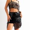 Creative vest sequins hollow street shot fashion bikini clothing sexy nightclub hipster fringed body chain