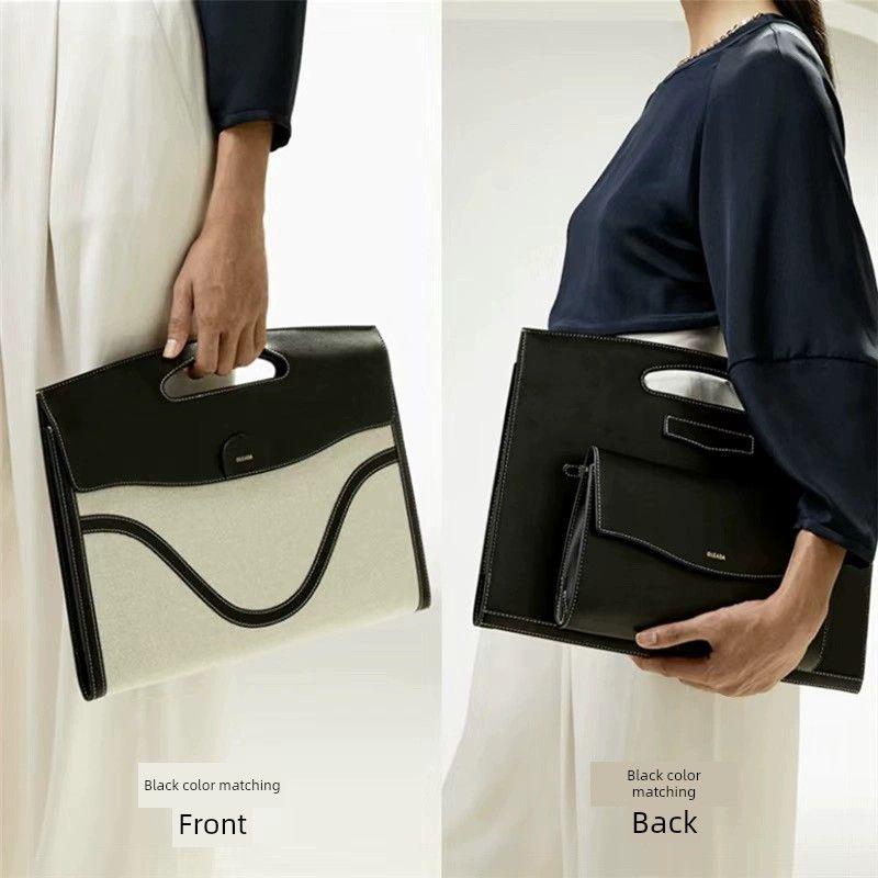 

Цай Вэньцзин Рабочая одежда для компьютера Конверт Сумка Black (photographed and sent out first)