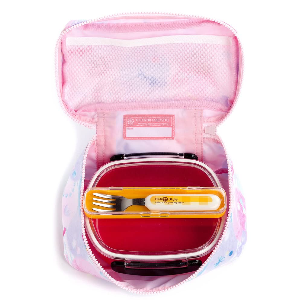 COLORFUL CANDY STYLE Lunch Fluffy Candy Pop N0863400 Bag, Girls' Vanity, Kids', Stylish, Cute, Design,