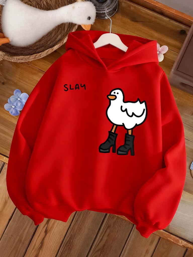 Autumn/Winter Boys' and Girls' Sports Casual Hooded Sweatshirt, Christmas Gift, Trendy New Printed Top