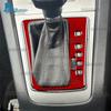 For Skoda Octavia 2005 2006 2007 2008 2009 2010 2011 2012 2013 MK2 A5 Soft Carbon Fiber Sticker Car Gear Shift Ashtray Cover